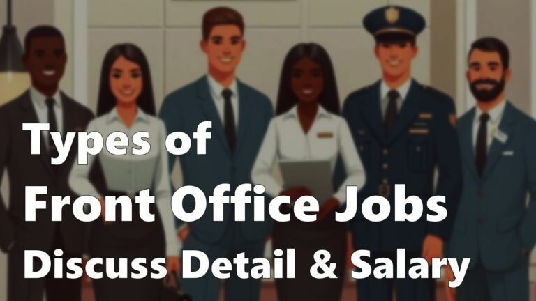 types of front office